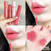 INTO YOU新色镜光丝绒唇釉黄子弘凡限定VT09拨弦粉哑光滋润口红女