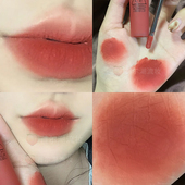 3ce唇釉粗管丝绒哑光stay 慕斯唇泥显白学生 away南瓜橘色口红正品