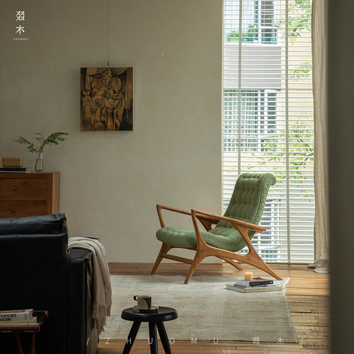 叕木法式复古风沙发椅