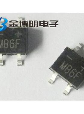 MB6F MB10F贴片整流桥堆 贴片整流器 SOP-4封装 MBF封装