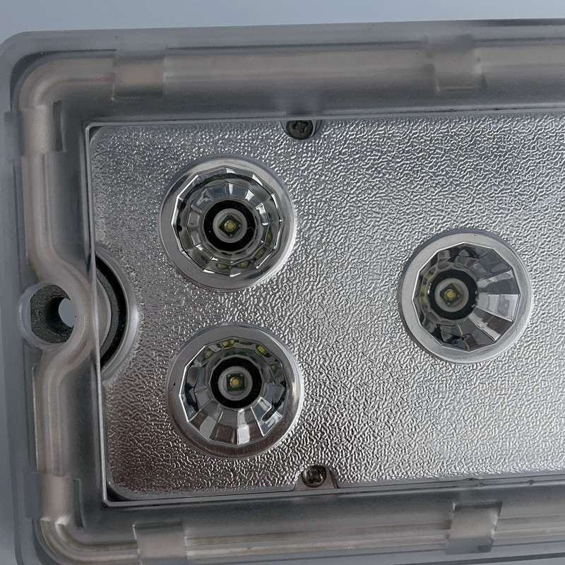 NFC9178固态应急照明灯配电房走廊LED低顶灯GAD605免维护三防壁灯