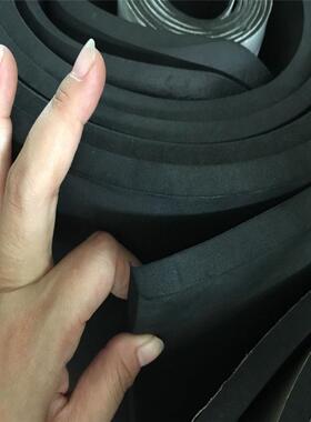 三元乙丙发泡橡胶板 黑色减震块 EPDM隔音板厚30mm1米*2M