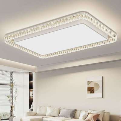 2024新款客厅吸顶灯大尺寸150cm现代风长方形简约大气护眼led灯具