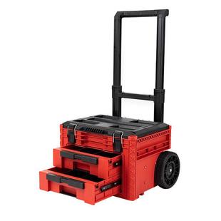 龙邦3.0五金工具拉杆箱抽屉工具箱工业级堆叠工具箱多功能收纳盒