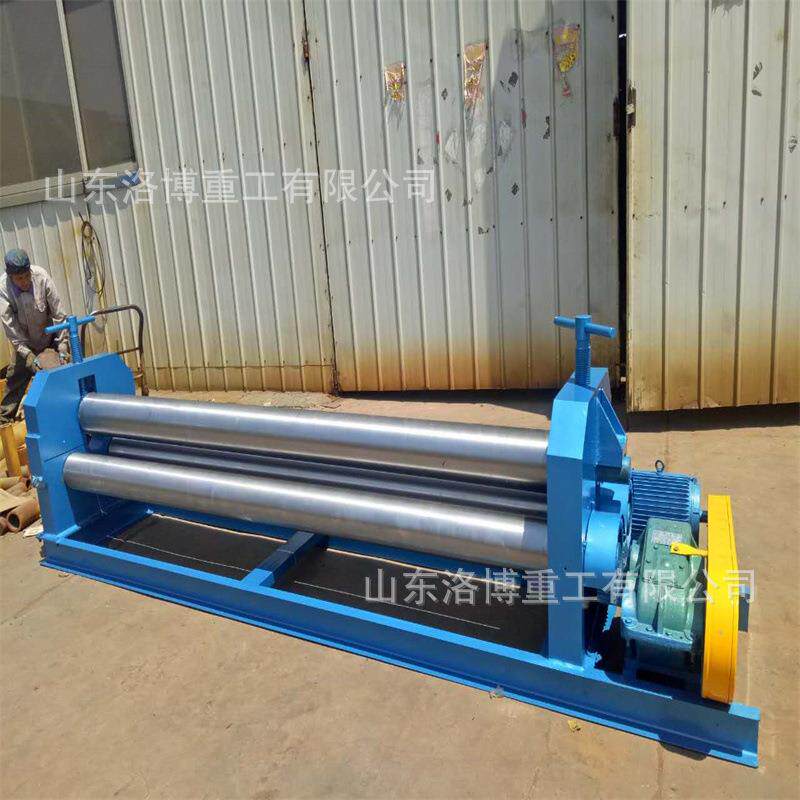 12*2000自动机械三辊卷板机 不锈钢铁板铁皮铝材电动卷圆机滚圆机