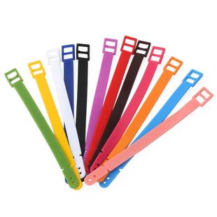 厂家现货 pvc软胶创意彩色带子行李牌挂绳多色可选支持订颜色制