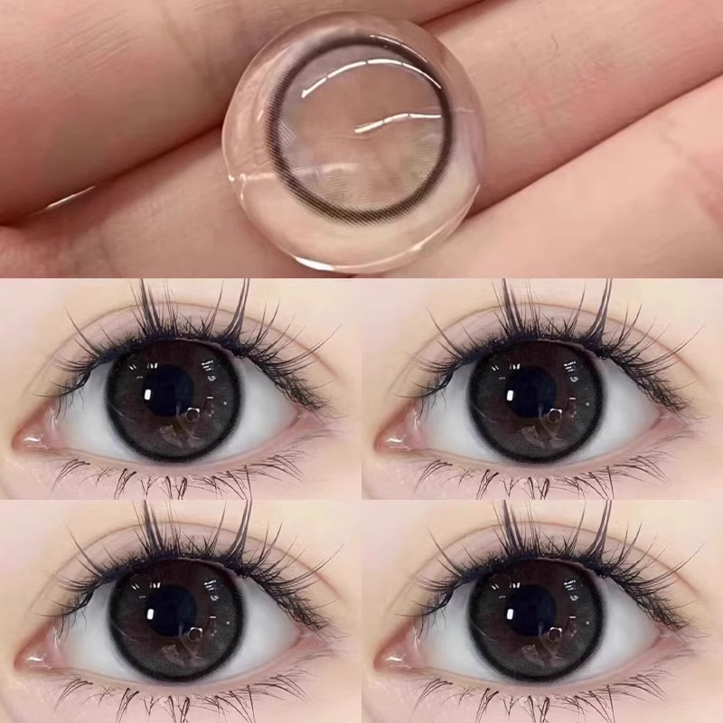 eyesonys暗涌美瞳半年抛大小直径纯欲自然彩色隐形眼镜旗舰店6st