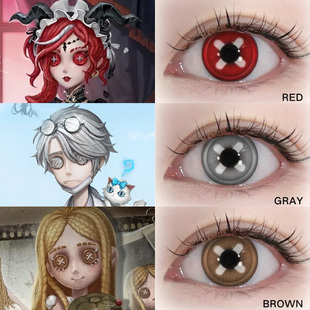 第五人格cos美瞳祭司真理之下小女孩纽扣入间美兔入殓师加特婷AH