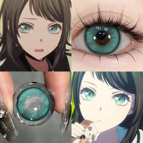avemujica八幡海铃cos美瞳半年抛大小直径隐形眼镜漫展二次元6ST