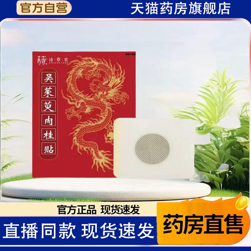 吴茱萸肉桂足贴上热下寒艾草足疗贴中焦脚底涌泉引火归元贴1TQ