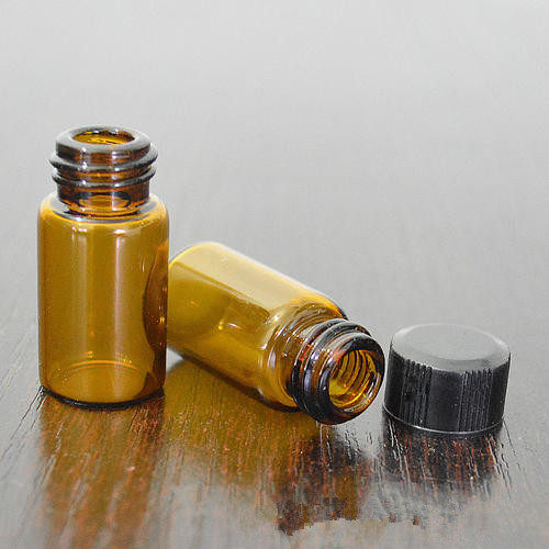 棕色透明螺口小样瓶样品瓶试剂瓶玻璃瓶血清瓶20ml ptfe/硅胶垫片