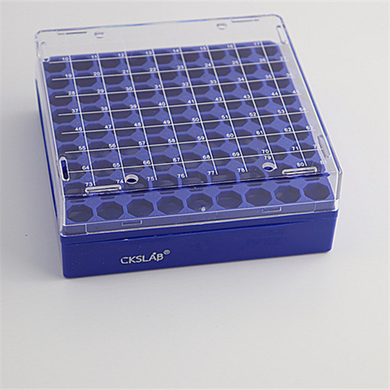 81格 带数字 pc冻存盒 冷藏盒 液氮盒