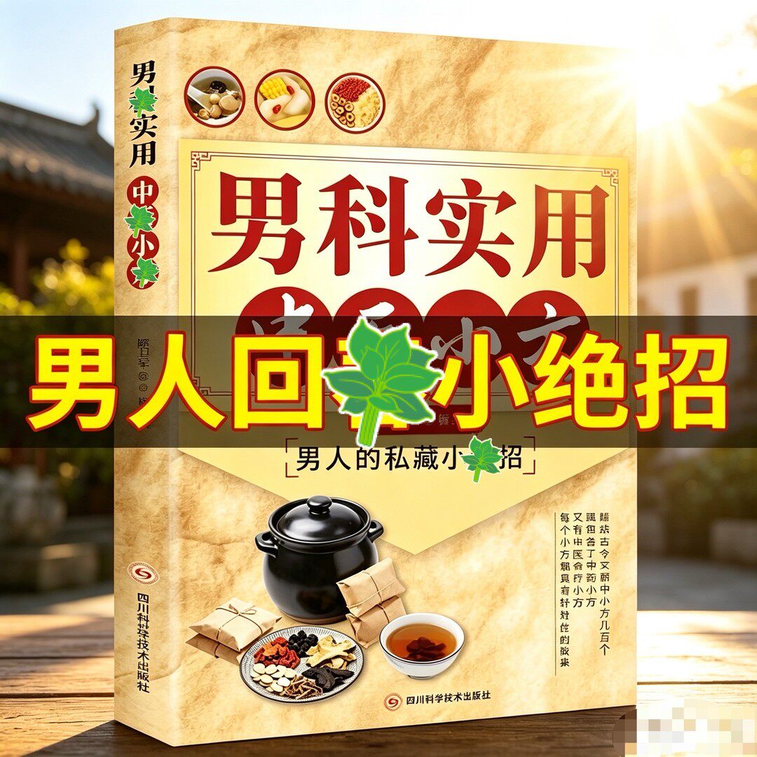 男科实用小方 男人保养小绝招私藏秘诀 科技出版社出品