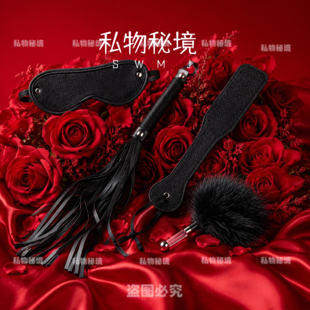 私物秘境哑光黑皮革多件