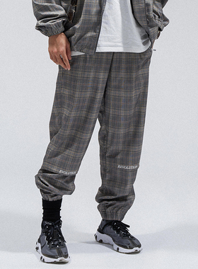 ROARINGWILD  TRACK PANTS 宽松复古运动男束脚长裤