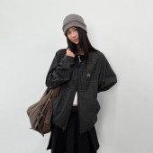 arch 咆哮野兽 roaringwild 黑色格纹上衣美式 户外骑行夹克外套