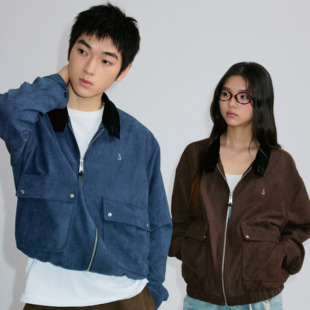 咆哮野兽 arch 底特律仿麂皮上衣老钱风夹克外套男 roaringwild