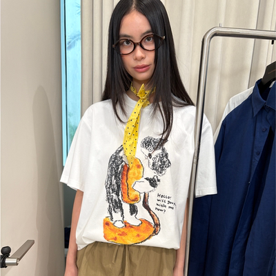 roaringwild猫咪印花凉感短袖