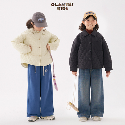 简约中性厚外套保暖冬季翻领