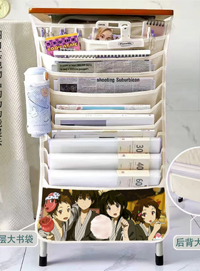 冰菓同款周边挂书袋多功能课桌男女收纳袋神器学生大容量挂书袋