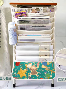 间谍过家家周边挂书袋课桌收纳袋初中高中生书立书本大容量挂书袋