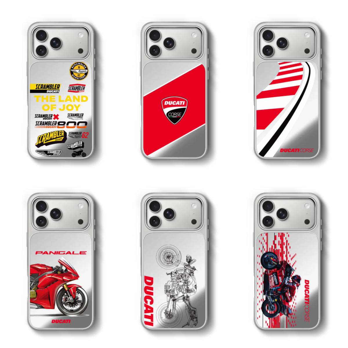 Ducati杜卡迪摩托手机壳磁吸Magsfae适用iPhone17promax苹果16/15PM/14plus/13/12防摔硬壳