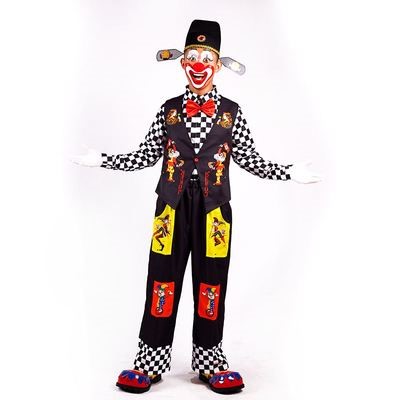 玩乐会小丑衣服万圣节成人男女化妆舞会魔术表演演出套装小丑服装|msdalam kategori Butik wanita / wanita, pakaian/pakaian kebangsaan/peringkat pakaian, pakaian kebangsaan/pakaian - dari Buy2taobao.com untuk memberikan perkhidmatan ejen Taobao profesional membeli