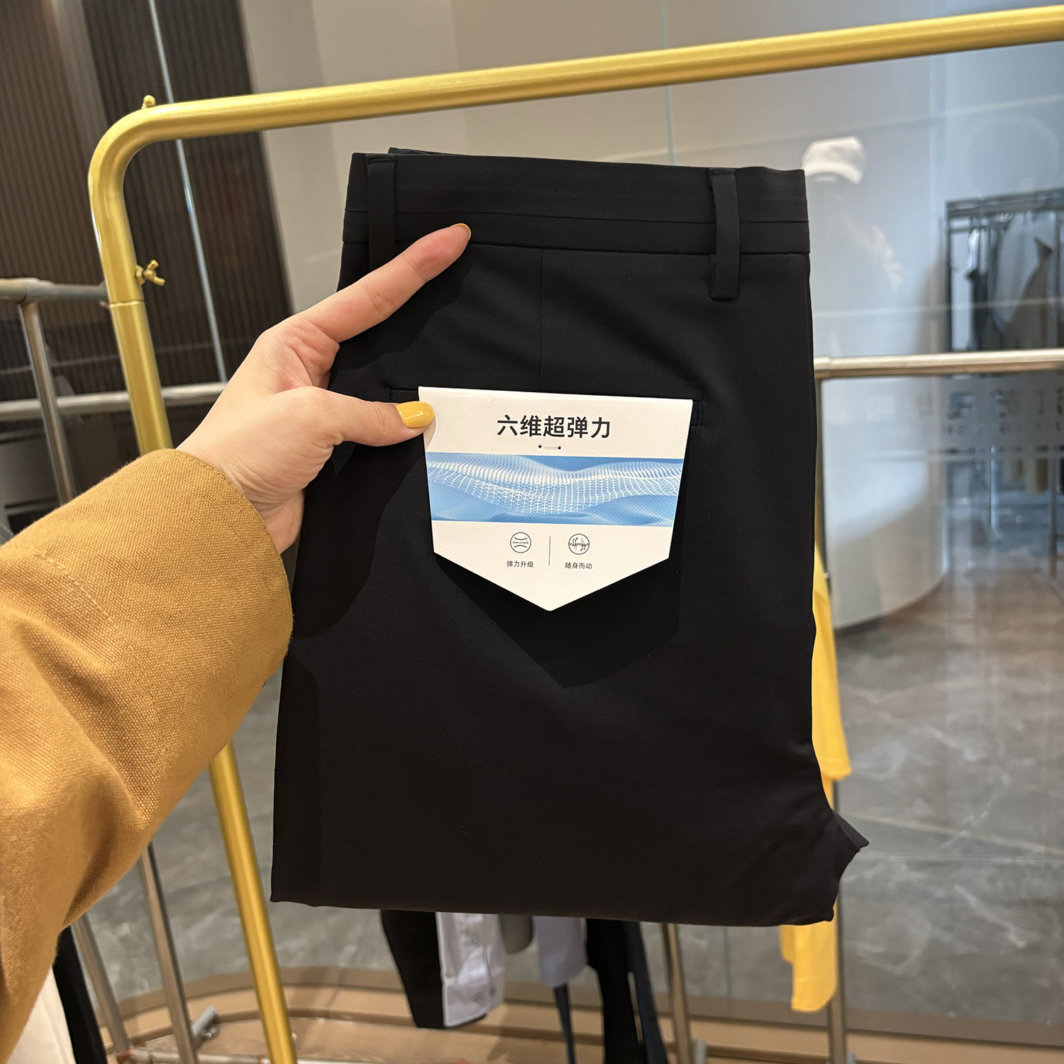 【H家】六维超弹力！冰丝速干！夏季新款男士直筒免烫抗皱休闲裤