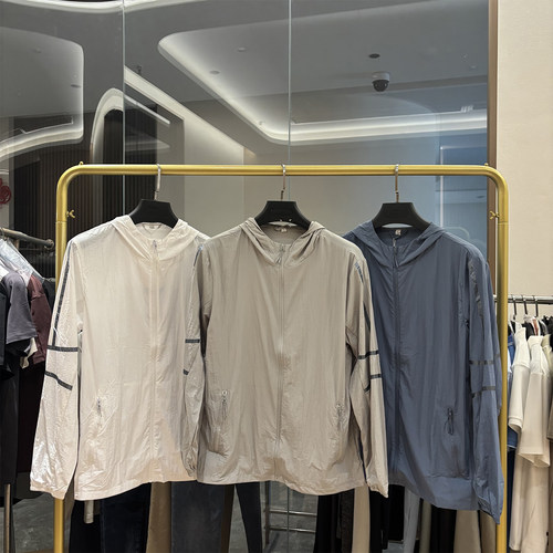 UPF50+防泼水连帽皮肤衣外套