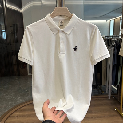 马球系列商务休闲翻领短袖polo衫