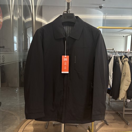 H家可脱卸羽绒内胆翻领羽绒服