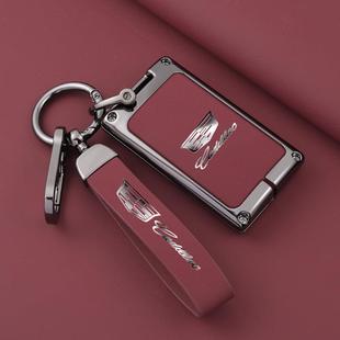 适用于老款 凯迪拉克SRX钥匙套XTS壳SLS赛威CTS汽车ATS钥匙扣男士