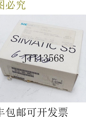 Simatic S5 计数模块 100U 6ES5 385-8MB11 E 支架：01 未使用和