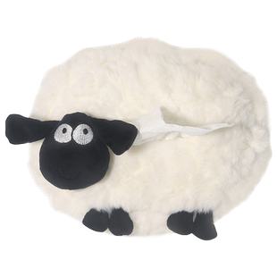 车载纸巾盒挂式高级感创意可爱小羊汽车用扶手箱抽纸盒车内装饰品