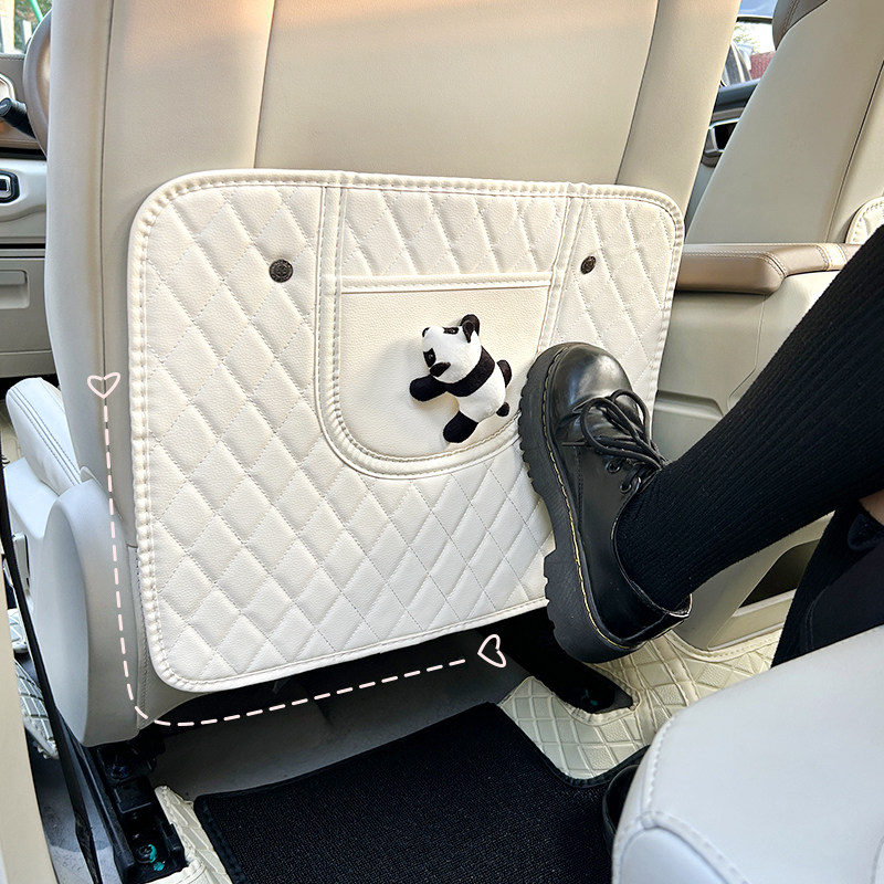 汽车防踢垫后排通用卡通可爱儿童后座椅背保护垫车载防脏防磨垫女,汽车用品/电子/清洗/改装,车用防踢垫/防磨垫,淘宝优惠券,粉丝福利购,淘宝优惠卷