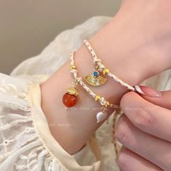 「她非池物」闪钻西太后土星手链