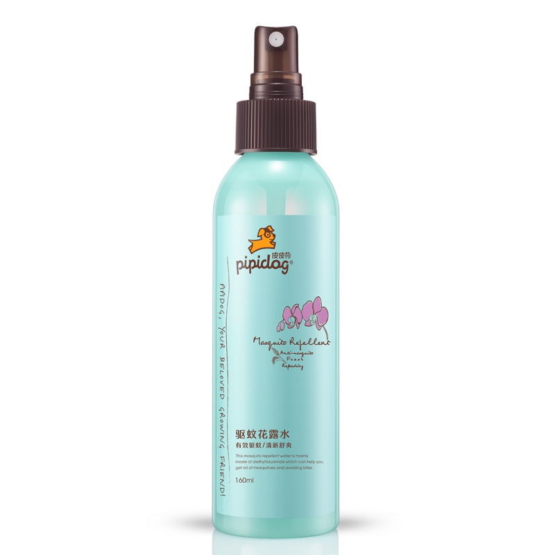 皮皮狗花露水基孔肯雅热驱蚊神器
