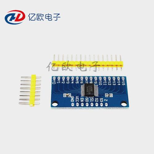 CD74HC4067高速CMOS 16通道模拟多路复用器 Analog/Digital