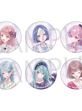 【预定】世界计划多彩舞台 pjsk zozo3大吧唧徽章 mmj