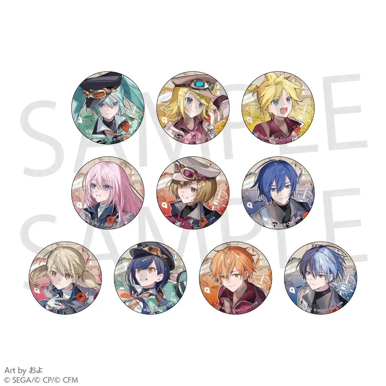 世界计划多彩舞台5周年和风吧唧