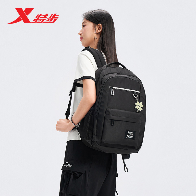 特步双肩包男女同款2026新款通勤电脑包小众背包学生书包运动包图片