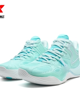 特步鏖战3TD-V2丨男鞋2025秋季新品实战篮球鞋防滑耐磨缓震运动鞋