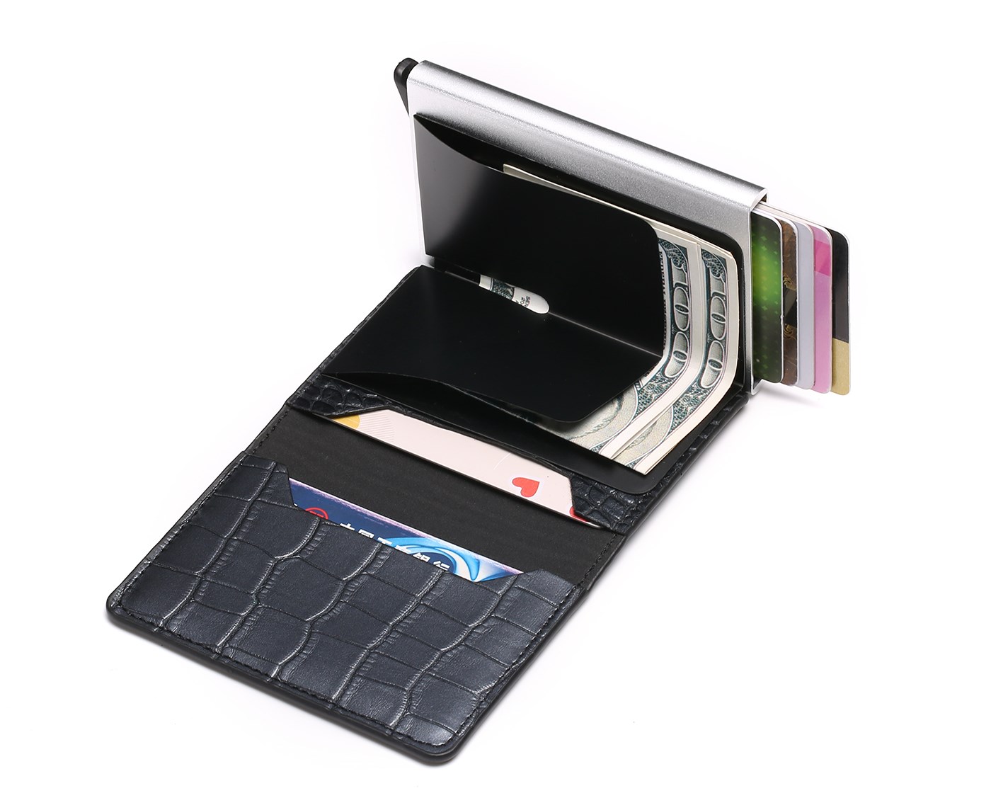ero unisex seguridad billetera de cuero mujeres magic wallet
