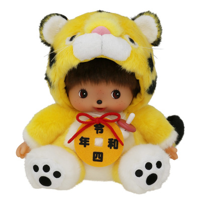 monchhichi萌趣趣男女摆件娃娃