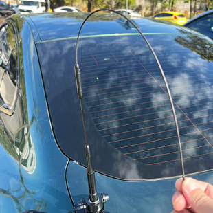 车台AZ506FX双段UV车载电台苗子尾节软质弹性八重洲对讲机天线