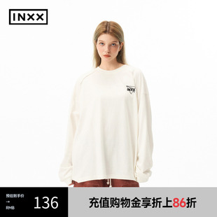 上衣男女同款 刺绣T恤解构设计长袖 INXX XRF1010536 潮牌基础款