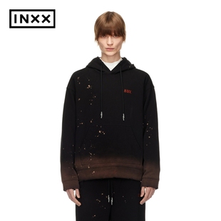 XXD1100174 INXX 潮牌23春新品 套头连帽卫衣男女同款