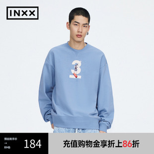 套头卫衣男女同款 潮牌春新品 INXX XMD1100498 Standby