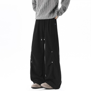 男士 弯刀卫裤 2025冬季 新款 INXX 潮牌直筒休闲运动长裤 STREET美式