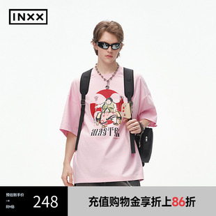 T恤卡通图案数码 250g重磅短袖 INXX 印花上衣XRF2011226 MASTER